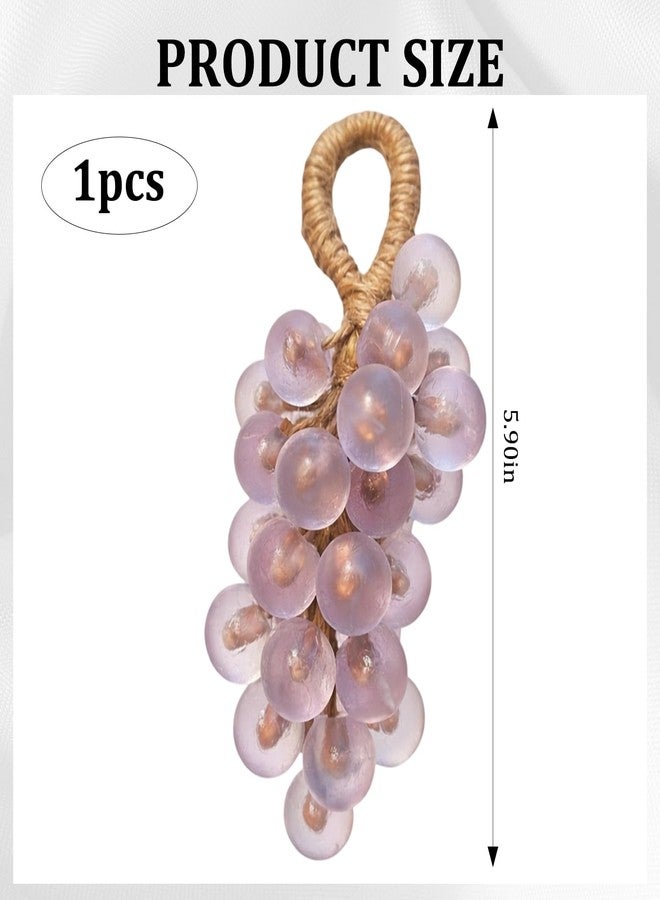 CZFSWT Grape Soap on A Rope, Soap on A Rope for Women, Portable Decorative Soaps for Bathroom Suitable for Personal Care Time - Image 2
